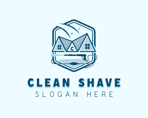 Gutter Cleaning Pressure Washing logo design