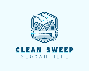 Gutter Cleaning Pressure Washing logo design