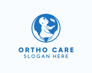 Baby Hand Care logo design