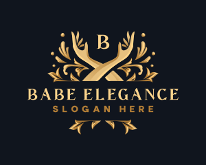 Elegant Hand Ornament logo design