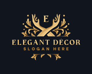 Elegant Hand Ornament logo design