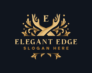 Elegant Hand Ornament logo design