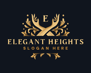 Elegant Hand Ornament logo design