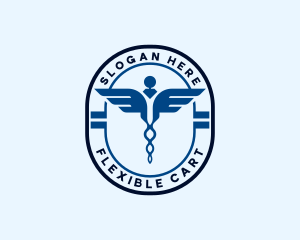 Medical Caduceus Pharmacy Logo