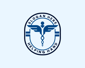 Medical Caduceus Pharmacy logo design