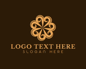 Elegant Flower Pattern logo
