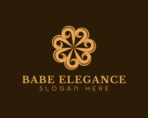 Elegant Flower Pattern logo design