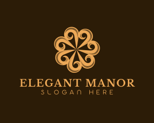 Elegant Flower Pattern logo design