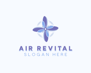 HVAC Fan Propeller  logo design