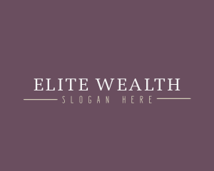 Elegant Tailor Business logo design