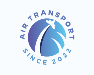 Logistics Airplane Travel logo design