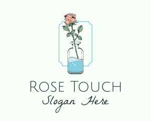 Rose Flower Jar logo