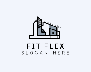 House Structure Architecture  Logo