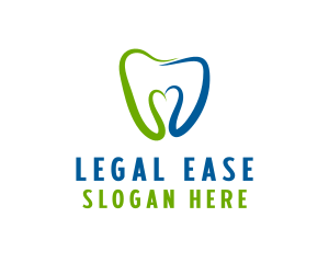 Dental Clinic Heart  logo