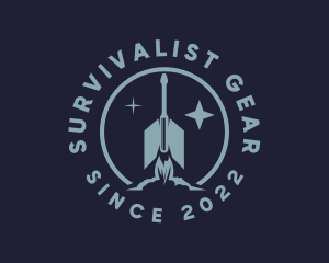 Screwdriver Rocket Mechanic  logo design