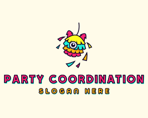 Piñata Party Rentals logo design