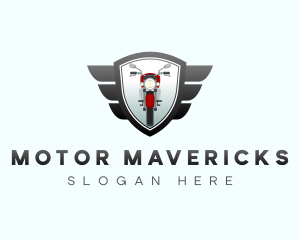 Motorcycle Riding Club logo design