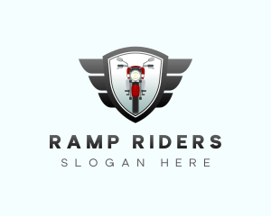 Motorcycle Riding Club logo design