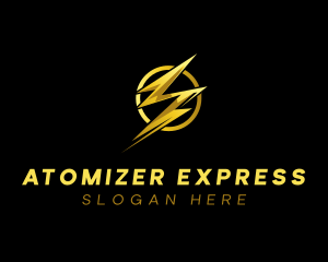 Thunder Bolt Express logo design