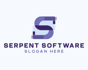 Software Programmer Letter S logo design