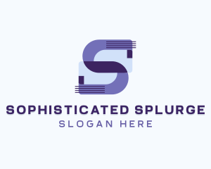 Software Programmer Letter S logo design