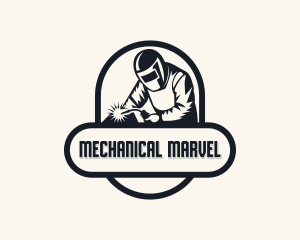 Mechanical Welder Mechanic logo design