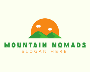 Outdoor Mountain Trek  logo design