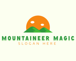 Outdoor Mountain Trek  logo design