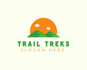 Outdoor Mountain Trek  logo design