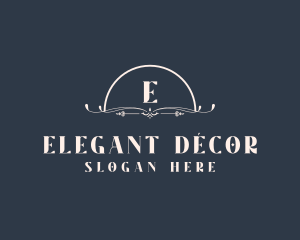 Decorative Elegant Ornament logo design