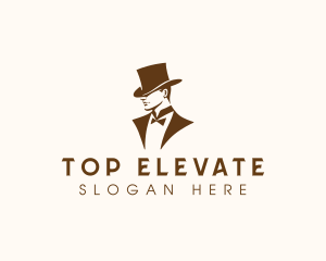 Gentleman Attire Hat logo design