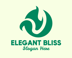 Green Natural Plant  logo