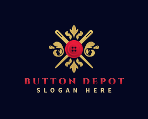 Decorative Sewing Button logo