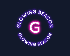  Neon Nightlife Glow logo design