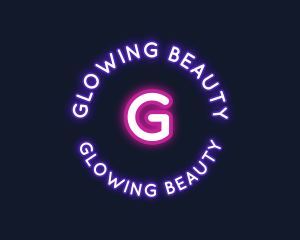  Neon Nightlife Glow logo design