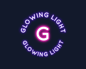  Neon Nightlife Glow logo design