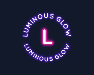  Neon Nightlife Glow logo design