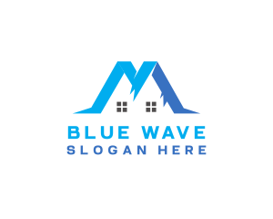 Blue Mountain House logo design