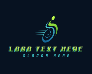 Human Disability Wheelchair logo