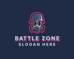 Gas Mask Gaming logo design