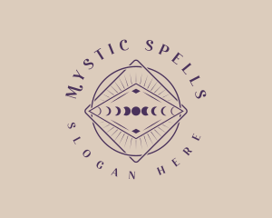 Moon Horoscope Psychic logo design