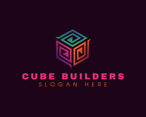 Cube Tech Consultant logo design