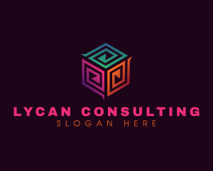 Cube Tech Consultant logo design