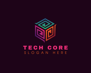 Cube Tech Consultant logo design