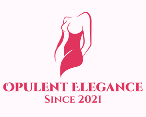 Elegant Woman Body logo