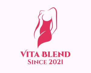 Elegant Woman Body logo design