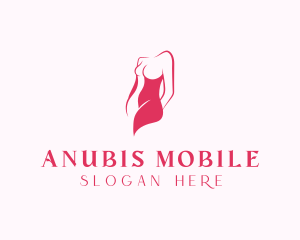 Elegant Woman Body logo design