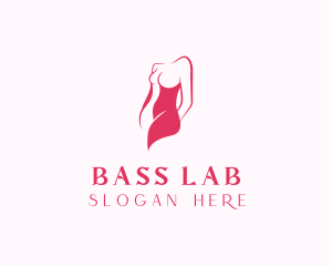 Elegant Woman Body logo design