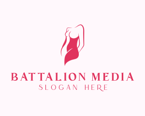 Elegant Woman Body logo design