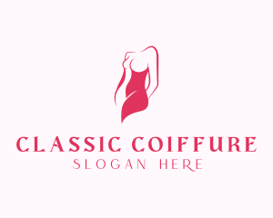 Elegant Woman Body logo design